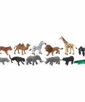 Plastic figuren van wilde dieren